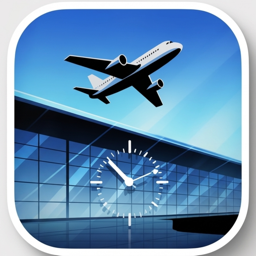 TSA Wait Times-AI Predictions app icon
